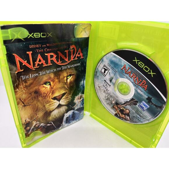 Chronicles of Narnia The Lion The Witch and The Wardrobe Xbox - CIB - TESTED - Picture 5 of 8